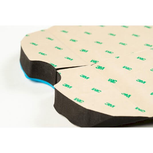 ROAM Footpad Deck grip traction pad kahe osaline surfilaua jalapadi sinine liim