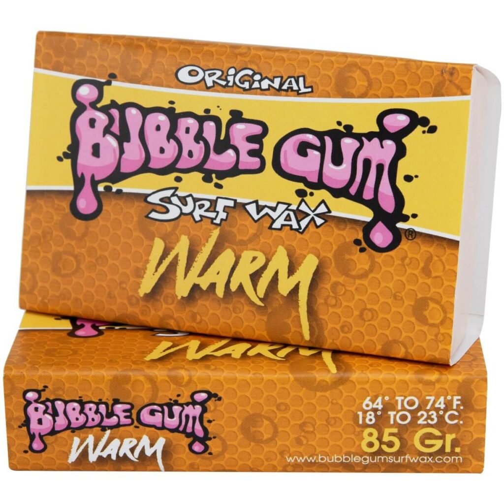 BUBBLE GUM SURF WAX WARM 18°C-23°C VAHA surfilauale
