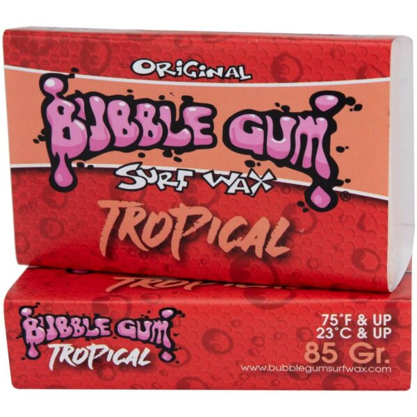 Bubble Gum Surf Wax Tropical 23C and up surfilaua vaha