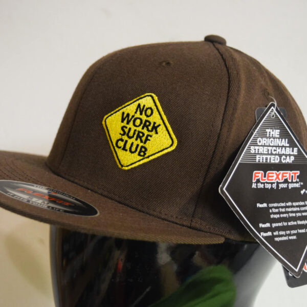 No Work Flexifit cap brown pruun