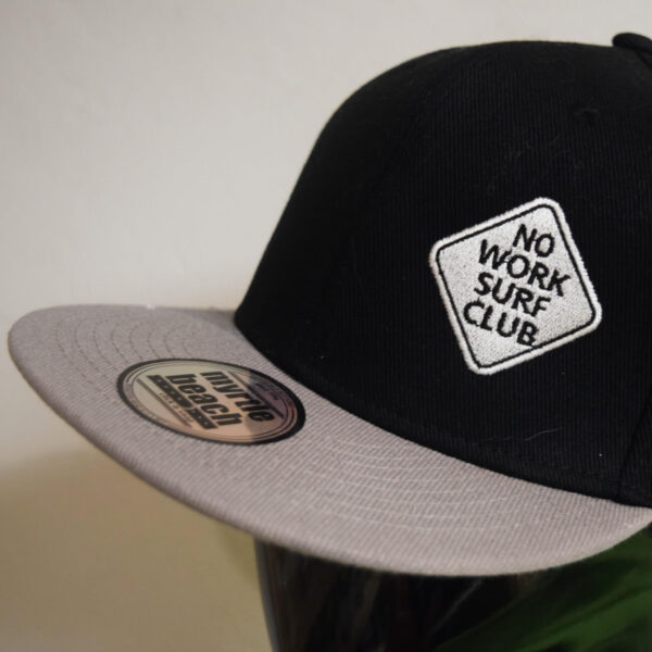 No Work Pro Cap black/grey must/hall logo