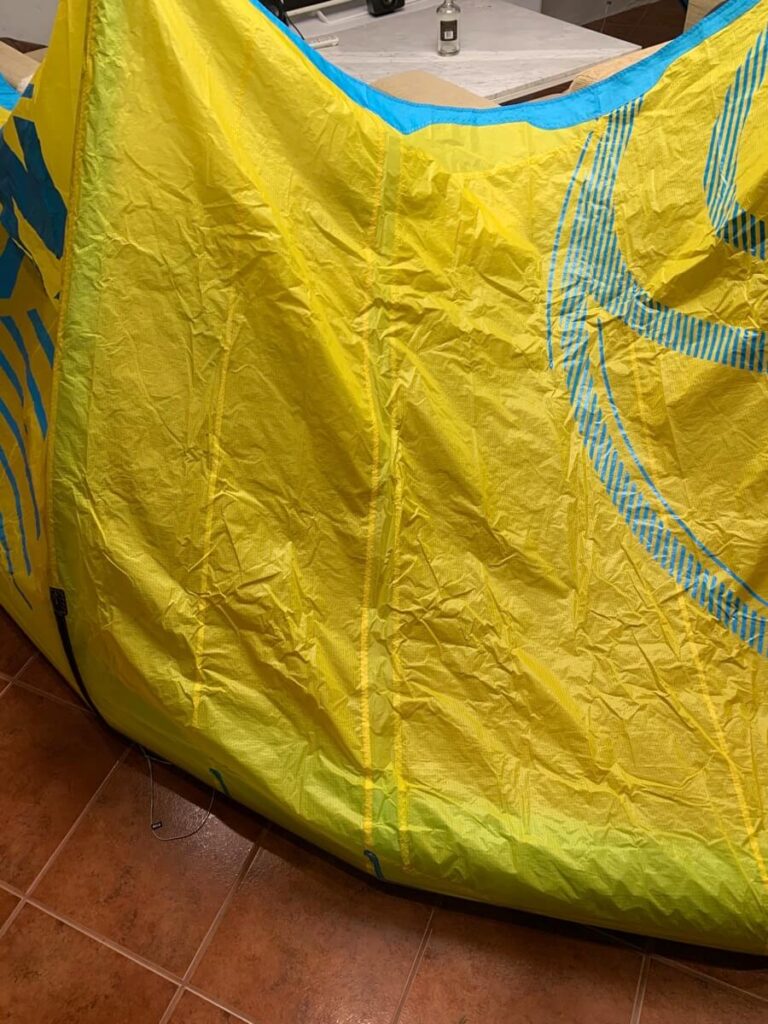 2019 Liquid Force NV V9 12m surfilohe lohe kite kasutatud parandus