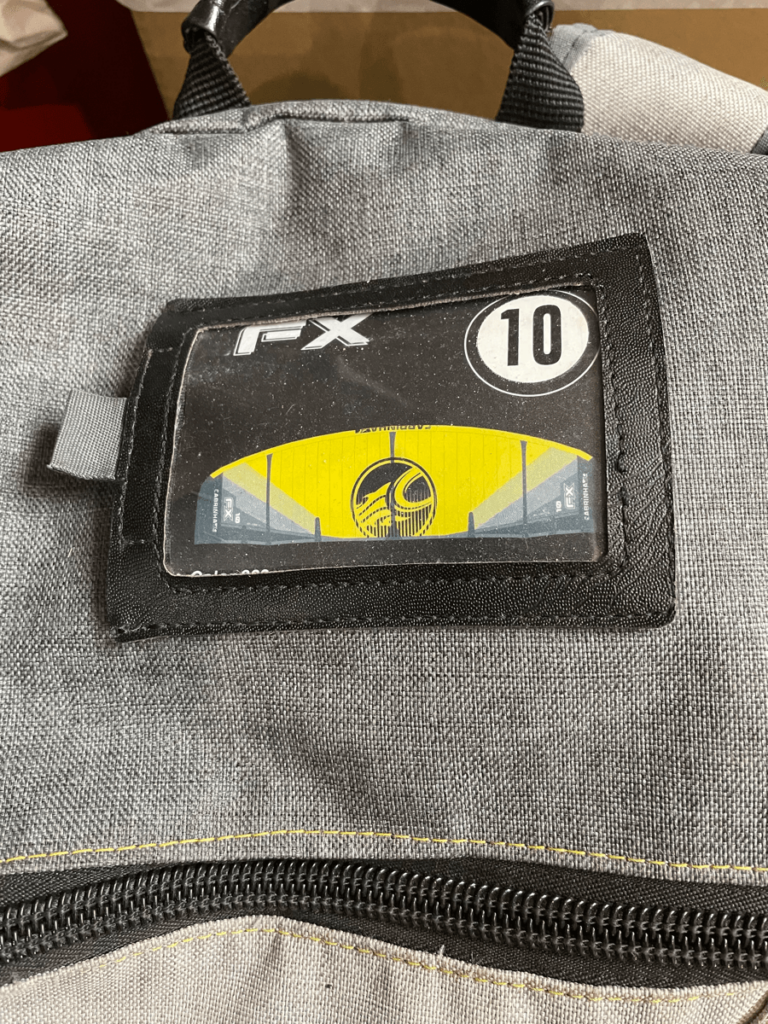 2018 Cabrinha FX 10m kasutatud lohesurfi lohe kite kott bag pealt
