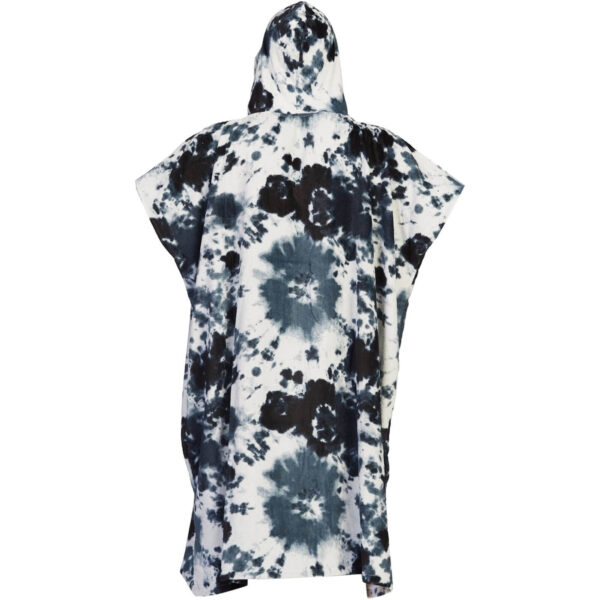 Billabong Hooded Towel men black tie dye meeste poncho tagant