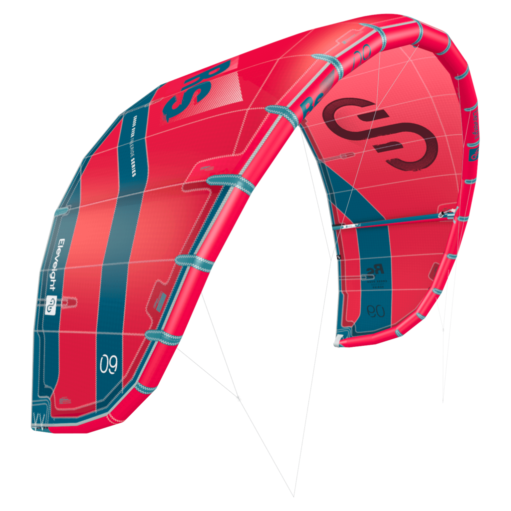 2021/2022 Eleveight RS V5 kite lohe surfilohe 217 red punane