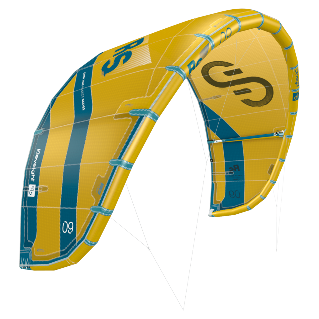 2021/2022 Eleveight RS V5 kite lohe surfilohe 219 yellow kollane