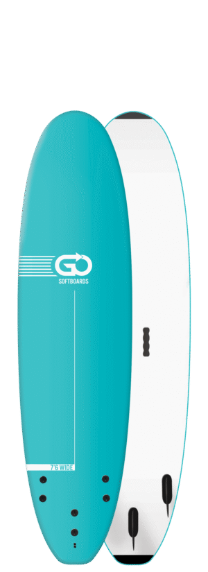 GO-SOFTBOARDS WIDE 7'6" SOFT-TOP SURFILAUD